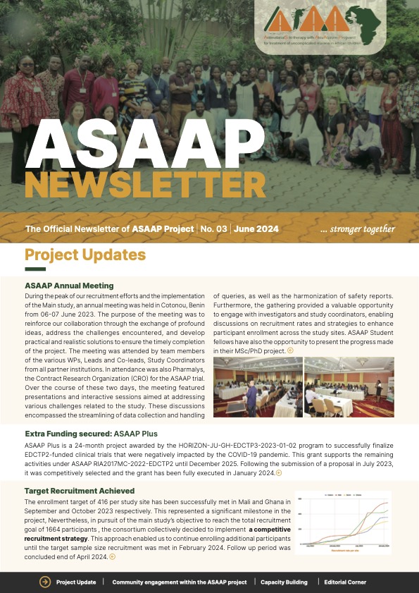 The Official Newsletter of ASAAP Project | No. 03 | June 2024